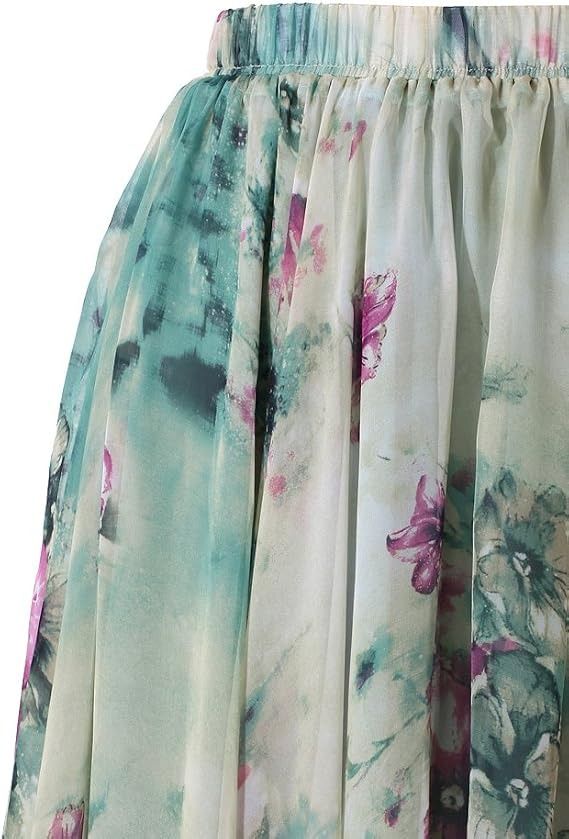 Floral Maxi Skirt image 4
